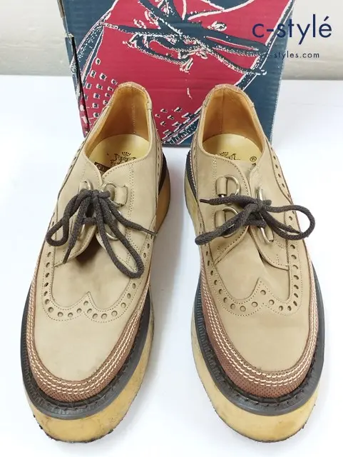 GEORGE COX ジョージコックス シューズ 8 ブラウン系 12883 ラバーソール