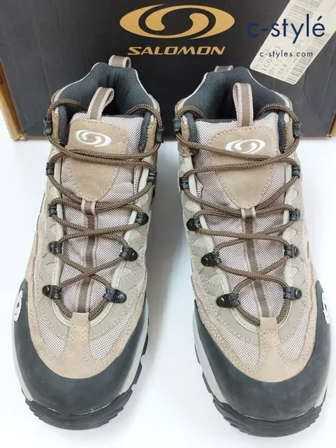 SALOMON サロモン トレッキングシューズ 27cm ブラウン系 EXPERT MID 872230