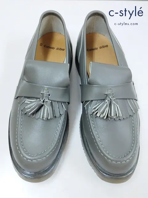 GEORGE COX ジョージコックス ローファー 8 グレー 10939