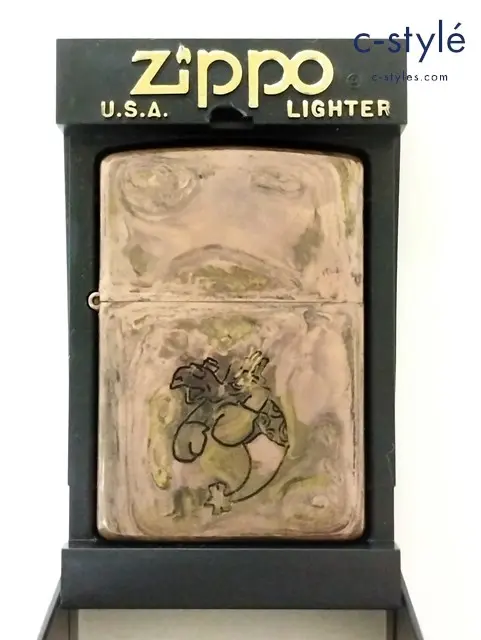 ZIPPO ジッポー オイルライター 亀 カメ turtle タートル コッパー系 ’99