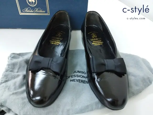 Brooks Brothers ブルックスブラザーズ オペラシューズ 7E ブラック B29539