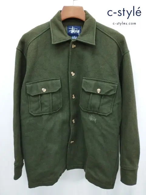 STUSSY ステューシー CPOジャケット S カーキ