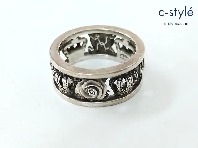 Justin Davis ジャスティンデイビス リング シルバー MY LOVE RING クラウン ローズ 925