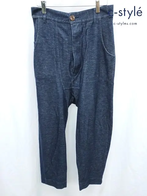 Vivienne Westwood MAN ヴィヴィアンウエストウッドマン サルエルパンツ 44 ネイビー系 VW-J2-86409