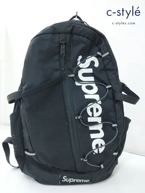 Supreme シュプリーム バックパック ブラック 210D CORDURA RIPSTOP NYLON BACKPACK