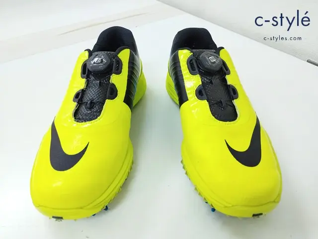 NIKE ナイキ ゴルフシューズ 26.5cm イエロー系 LUNARCONTROL 826680-700