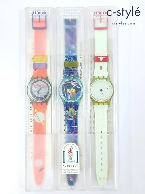swatch スウォッチ 腕時計 GG178 GM112 GN161 クォーツ 計3点