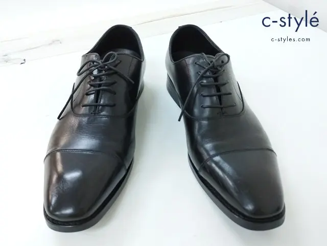 ReZARD リザード ストレートチップ 26cm ブラック レザー ビジネスシューズ