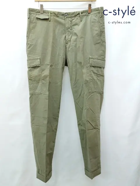 PT TORINO ピーティートリノ カーゴパンツ 33 カーキ COURIER SLIM