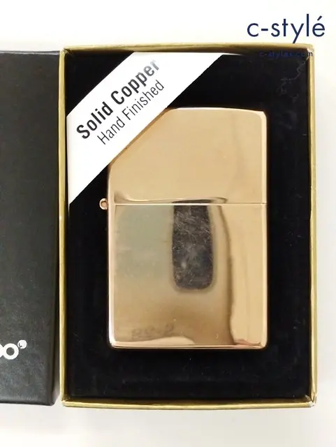 ZIPPO ジッポー オイルライター ソリッドカッパー 銅 ’03 Solid Copper