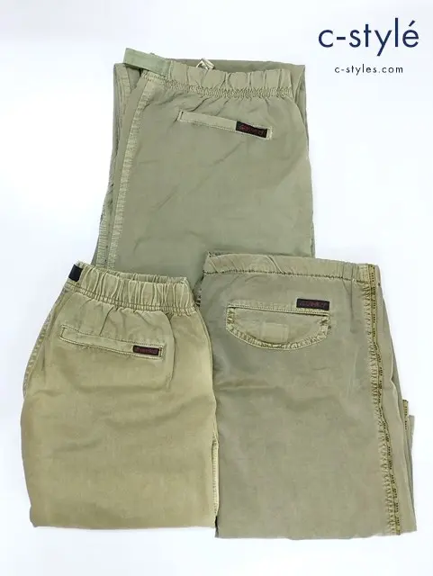 Gramicci グラミチ パンツ ハーフパンツ M 綿100% 計3点