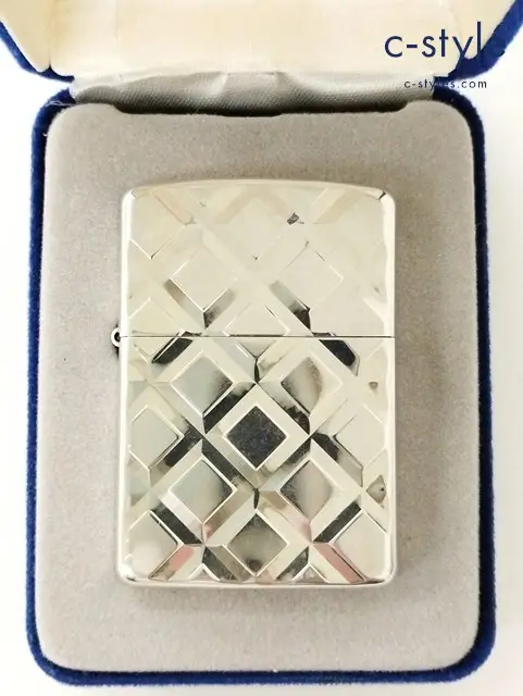 ZIPPO ジッポー オイルライター ARMOR ダイヤモンドカット シルバー ’06 アーマー