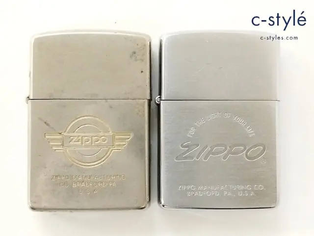 ZIPPO ジッポー オイルライター FOR THE LIGHT OF YOUR LIFE シルバー ’84 ロゴ ’90