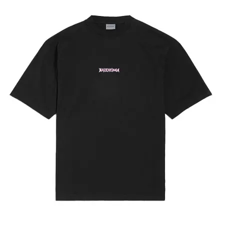 BALENCIAGA(バレンシアガ) Diy Balenciaga Back Tシャツ ミディアムフィット 764235TUVK81000