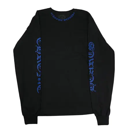 CHROME HEARTS(クロムハーツ) ネックロゴプリント[カットソー]