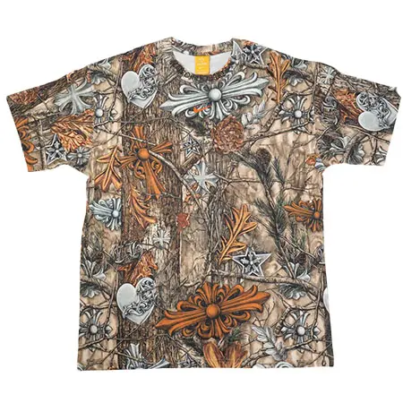 CHROME HEARTS(クロムハーツ) ×ナイキ ノクタ ドレイク NIKE NOCTA DRAKE[ネックロゴ総柄Tシャツ]