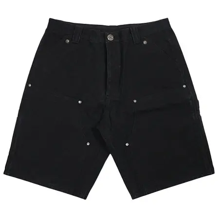 CHROME HEARTS(クロムハーツ) クロスパッチ付きダブルニーカーペンター CARPENTER DOUBLE KNEE [キャンバスハーフパンツ] T10417