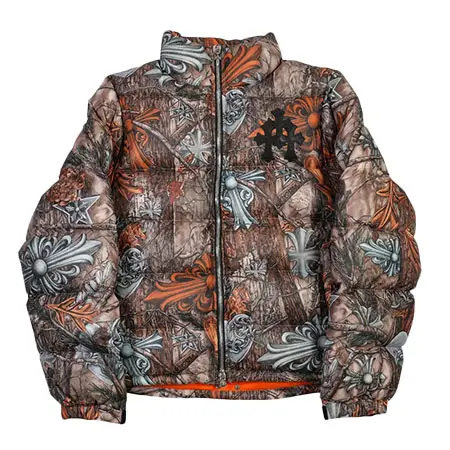 CHROME HEARTS(クロムハーツ) ×ナイキ ノクタ ドレイク NIKE NOCTA DRAKE[総柄ダウンジャケット] T10412