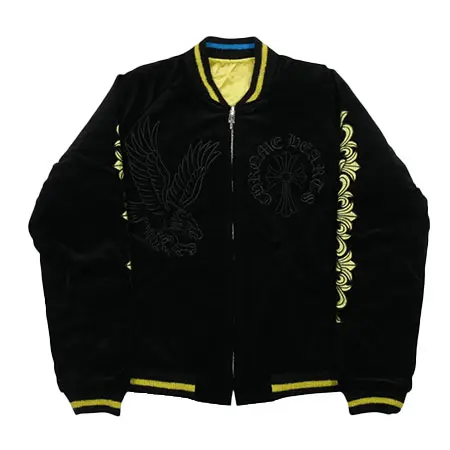 CHROME HEARTS(クロムハーツ) PPOSOUVENIRBOMBERリバーシブルスーベニアスカジャンボンバージャケットブルゾン[ジャケット]