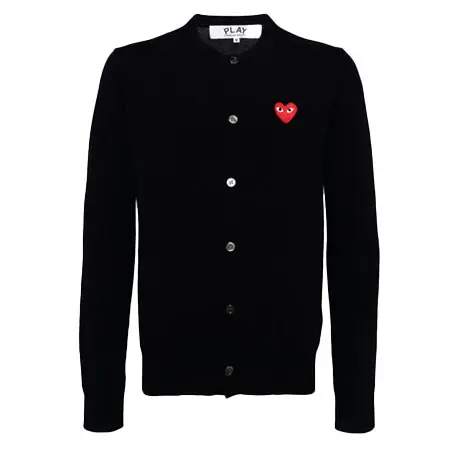 COMME des GARCONS(コムデギャルソン) ハートロゴ カーディガン AXN0072