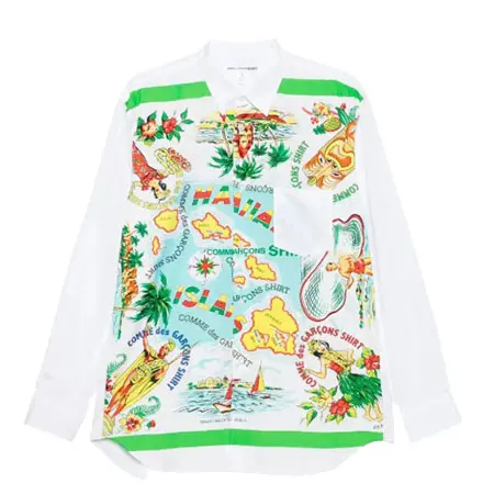COMME des GARCONS(コムデギャルソン) プリントシャツ FPB013W251