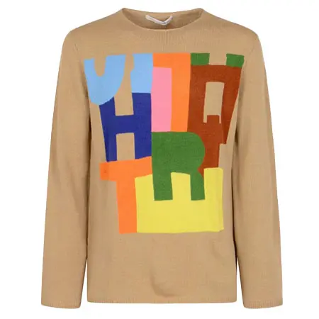 COMME des GARCONS(コムデギャルソン) インターシャニット セーター N005W253