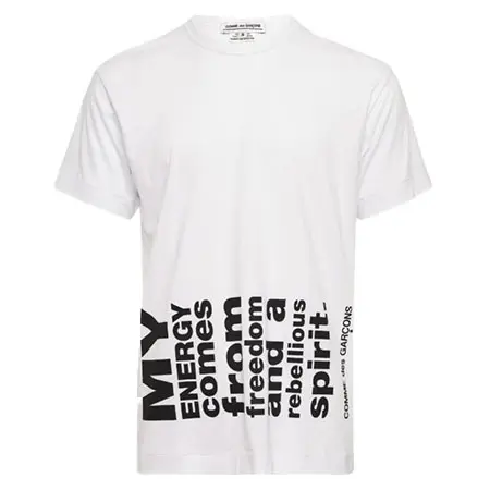 COMME des GARCONS(コムデギャルソン) プリント Tシャツ OZT3140512