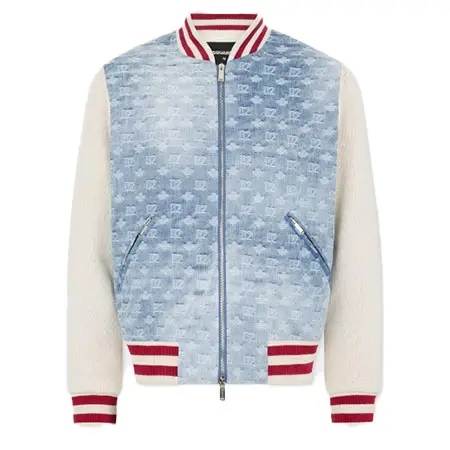 DSQUARED2(ディースクエアード) ボンバージャケット D2 Monogramモチーフ S74HA1622D13191961