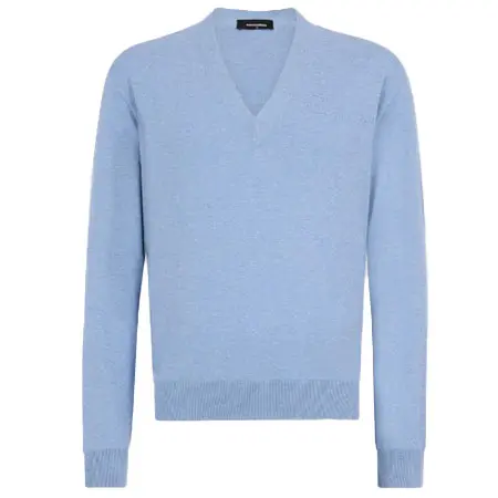 DSQUARED2(ディースクエアード) Vネックセーター S74HA1623D13200465