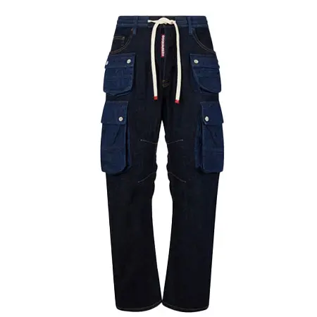DSQUARED2(ディースクエアード) カーゴジーンズ ウエストゴム S74LB1808S30825470