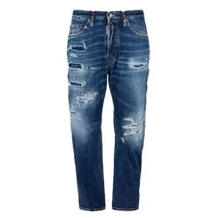 DSQUARED2(ディースクエアード) カーブシルエットジーンズ ダメージ加工 S74LB1839D30011470