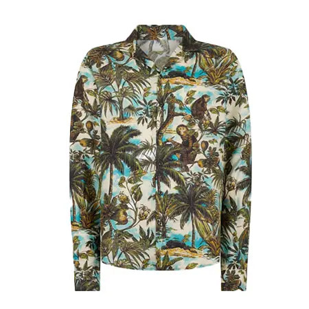 DSQUARED2(ディースクエアード) シルクツイル シャツ Monkey Business S74DM1000D35461001S