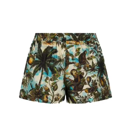 DSQUARED2(ディースクエアード) シルク ショートパンツ Monkey Business S74MU0963D35461001S