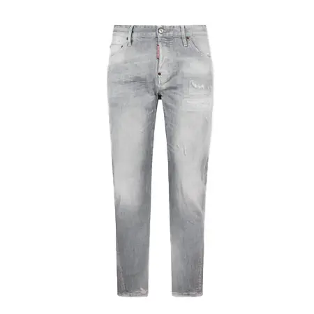 DSQUARED2(ディースクエアード) スリムフィットジーンズ ダメージディテール S74LB1870S30260852