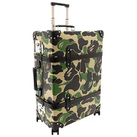 GLOBE-TROTTER(グローブトロッター) A BATHING APE?　ラージチェックイン – 4ホイール