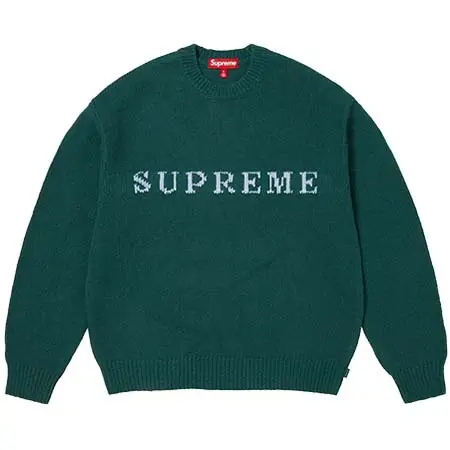 Supreme（シュプリーム) Contrast Logo Sweater