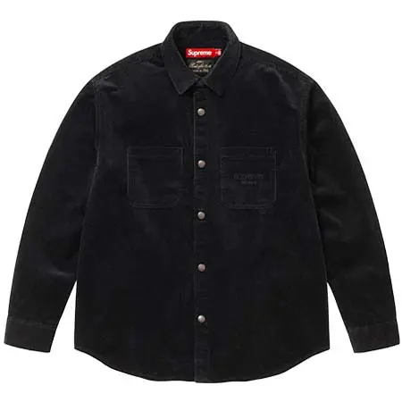 Supreme（シュプリーム) Wide Wale Corduroy Snap Shirt