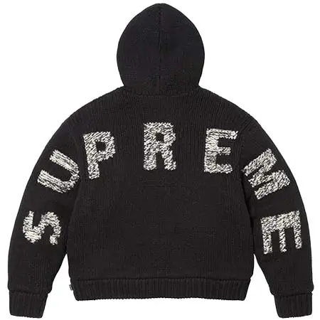 Supreme（シュプリーム) Faux Shearling Lined Zip Up Hooded Sweater