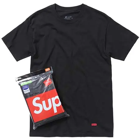 Supreme（シュプリーム) Supreme/Hanes Tagless Tees(3 Pack)