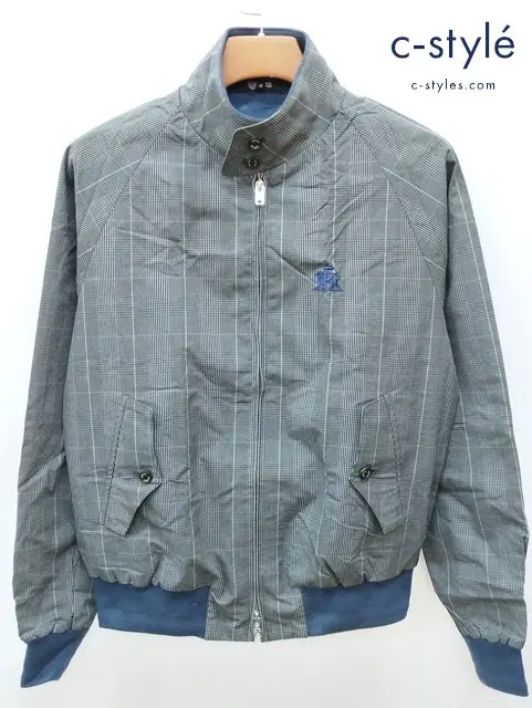 BARACUTA バラクータ ジャケット 38 グレー系 日本製 チェック柄