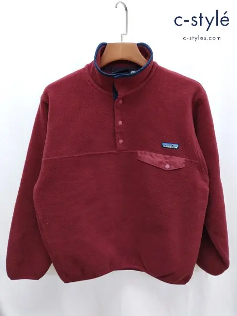 patagonia パタゴニア トップス S レッド フリース