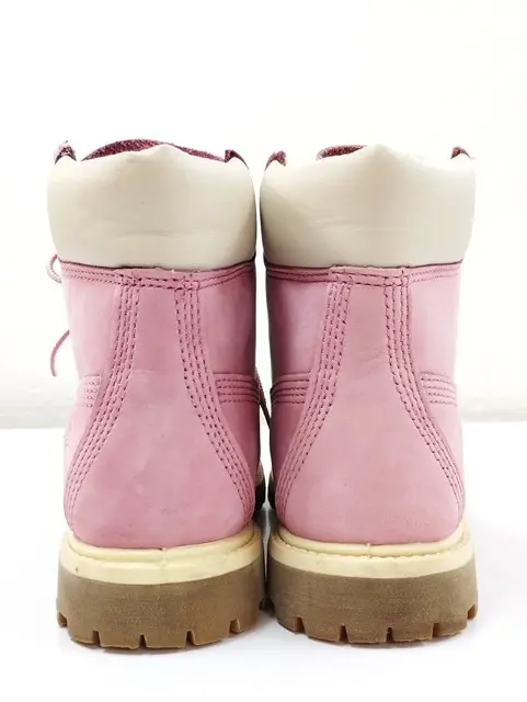 Timberland ティンバーランド ブーツ 6.5 ピンク Short boots A19D8