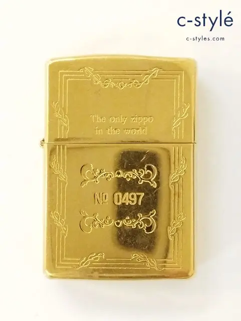 ZIPPO ジッポー オイルライター The only zippo in the world ゴールド 1932 1989