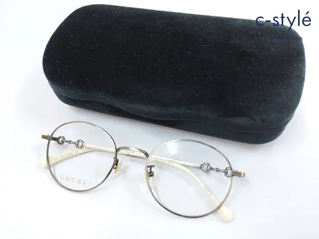 GUCCI グッチ メガネ 50□20-135 ゴールド系 GG1228OJ 001