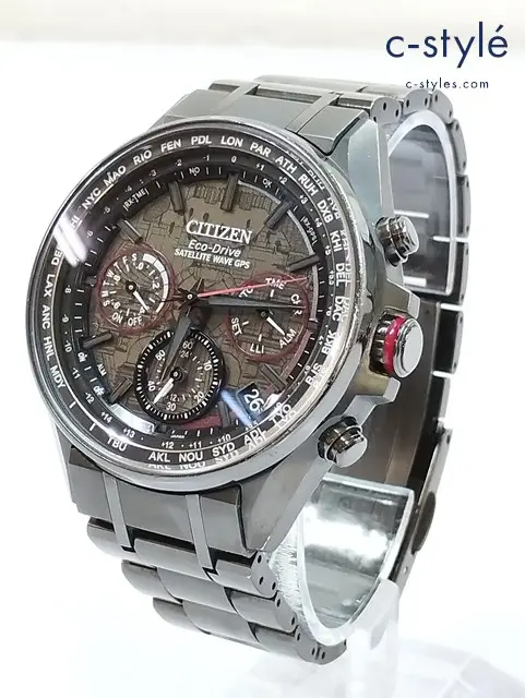CITIZEN シチズン 腕時計 ブラック系 ATTESA Eco-Drive F950-T025536