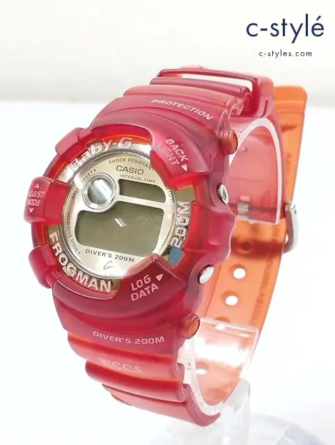 CASIO カシオ 腕時計 レッド Baby-G BGW-100WC クォーツ
