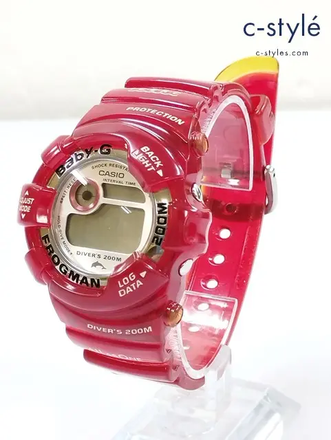 CASIO カシオ 腕時計 レッド Baby-G BGW-104K クォーツ