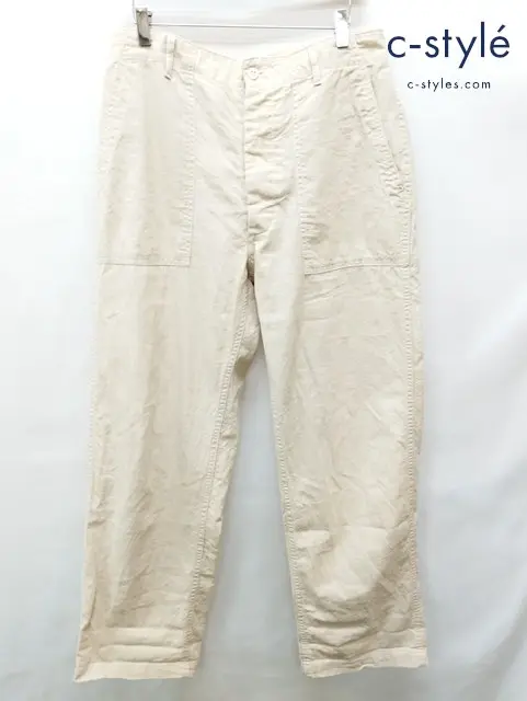 ENGINEERED GARMENTS エンジニアドガーメンツ パンツ S ベージュ系 USA製 WORKADAY