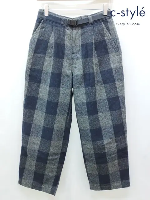 THE NORTH FACE PURPLE LABEL コーデュロイフィールドパンツ WS グレー×ネイビー NT5853N