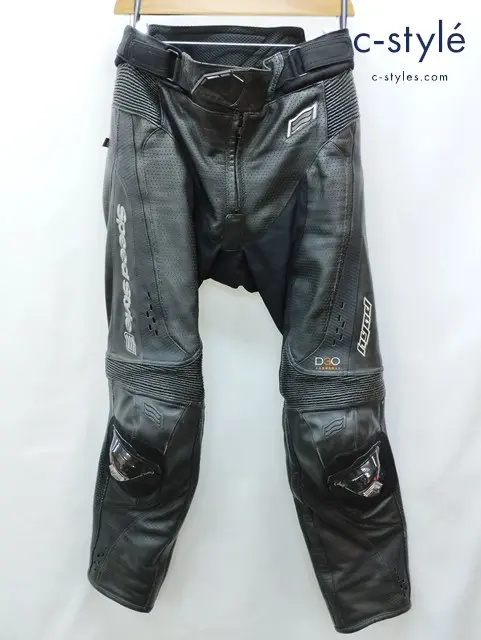 HYOD PRODUCTS ヒョウドウプロダクツ レザーパンツ M ブラック パンチングレザー